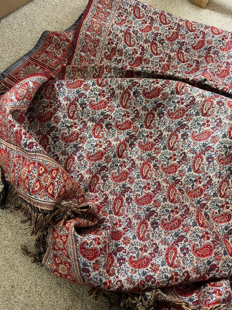 Handgemaakte Pashmina, Ophalen of Verzenden, Zo goed als nieuw