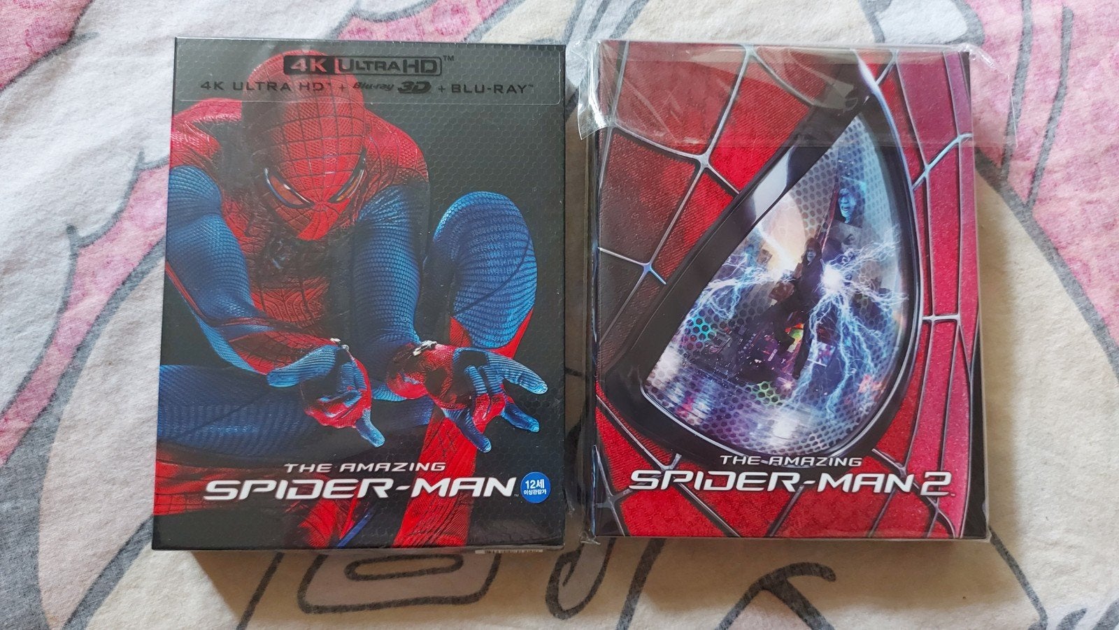 The Amazing Spider-Man 1 & 2 WEET Fullslip zie omschrijving, Engels, Nederlands, Ophalen of Verzenden, Filmcollectie