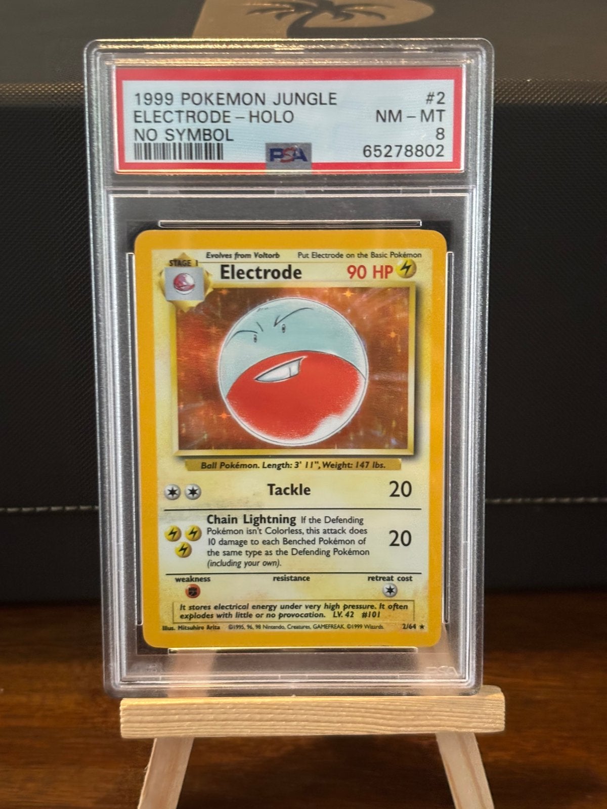 Electrode jungle no symbol error PSA 8, Ophalen of Verzenden