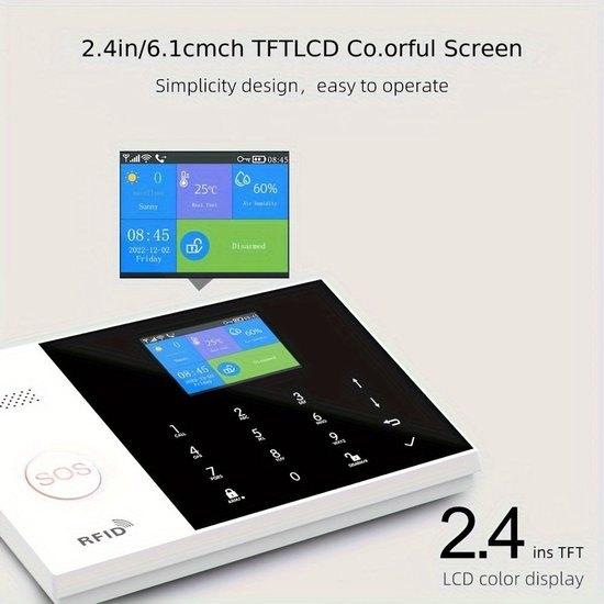 WiFi Beveiligingsset – Alarmsysteem – Draadloos Alarm, Corvance B.V., Verzenden, Nieuw, Corvancebol@gmail.com