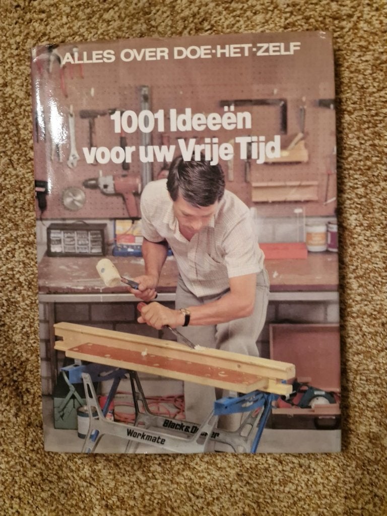 boek met 1001 ideeen voor de vrije tijd., Ophalen, Zo goed als nieuw, Houtbewerking, Diverse auteurs