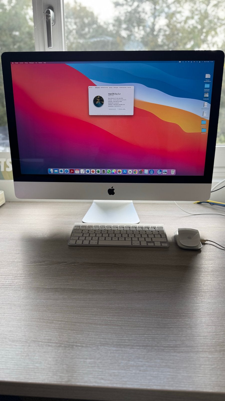 Apple iMac 21.5 inch (2015) - 8GB RAM, 3.3 GHz i5, Computers en Software, Apple Desktops, Ophalen, Gebruikt, IMac, 27" met 5k resolutie