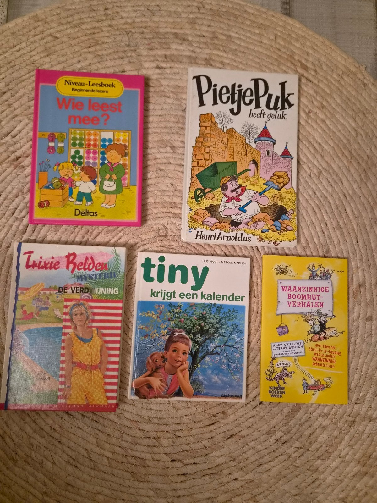 Diverse kinderboeken: Tiny, Pietje Puk, Trixie Belden, Boeken, Ophalen of Verzenden, Gelezen, Diverse auteurs, Fictie algemeen