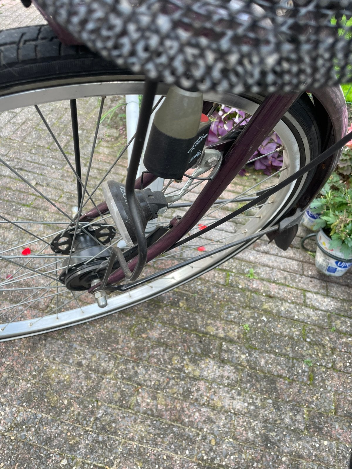 prima batavus damesfiets, Ophalen, Gebruikt, Trommelrem, Versnellingen