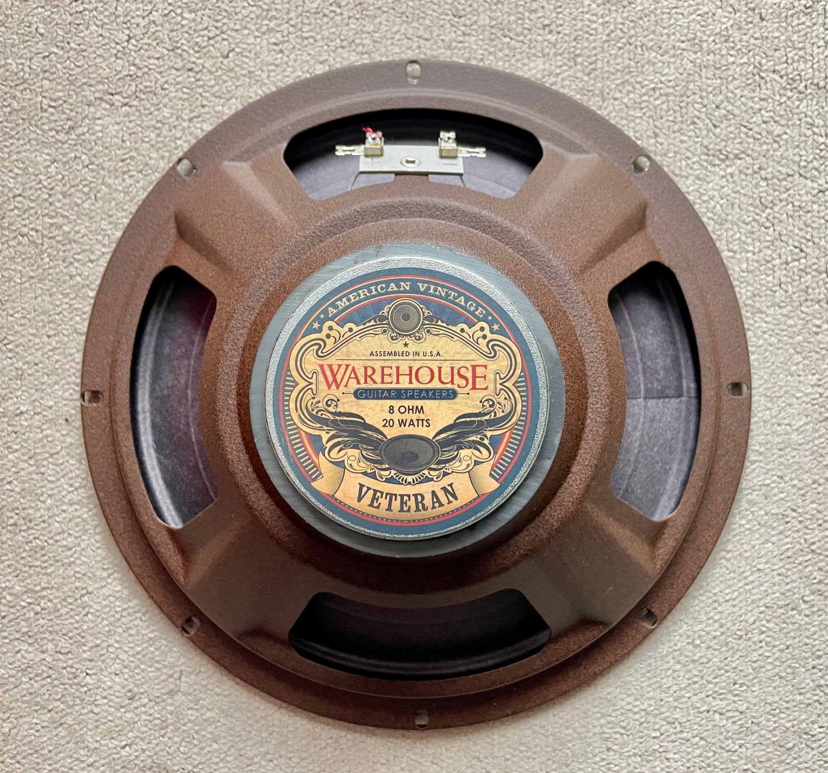 Warehouse Vetran 10 inch speaker, Muziek en Instrumenten, Ophalen of Verzenden, Zo goed als nieuw, Minder dan 50 watt
