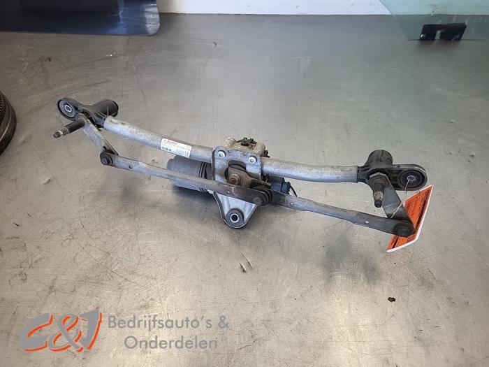 Ruitenwismotor + Mechaniek van een Fiat Doblo, Auto-onderdelen, Ruiten en Toebehoren, Gebruikt, -, -, Ophalen of Verzenden
