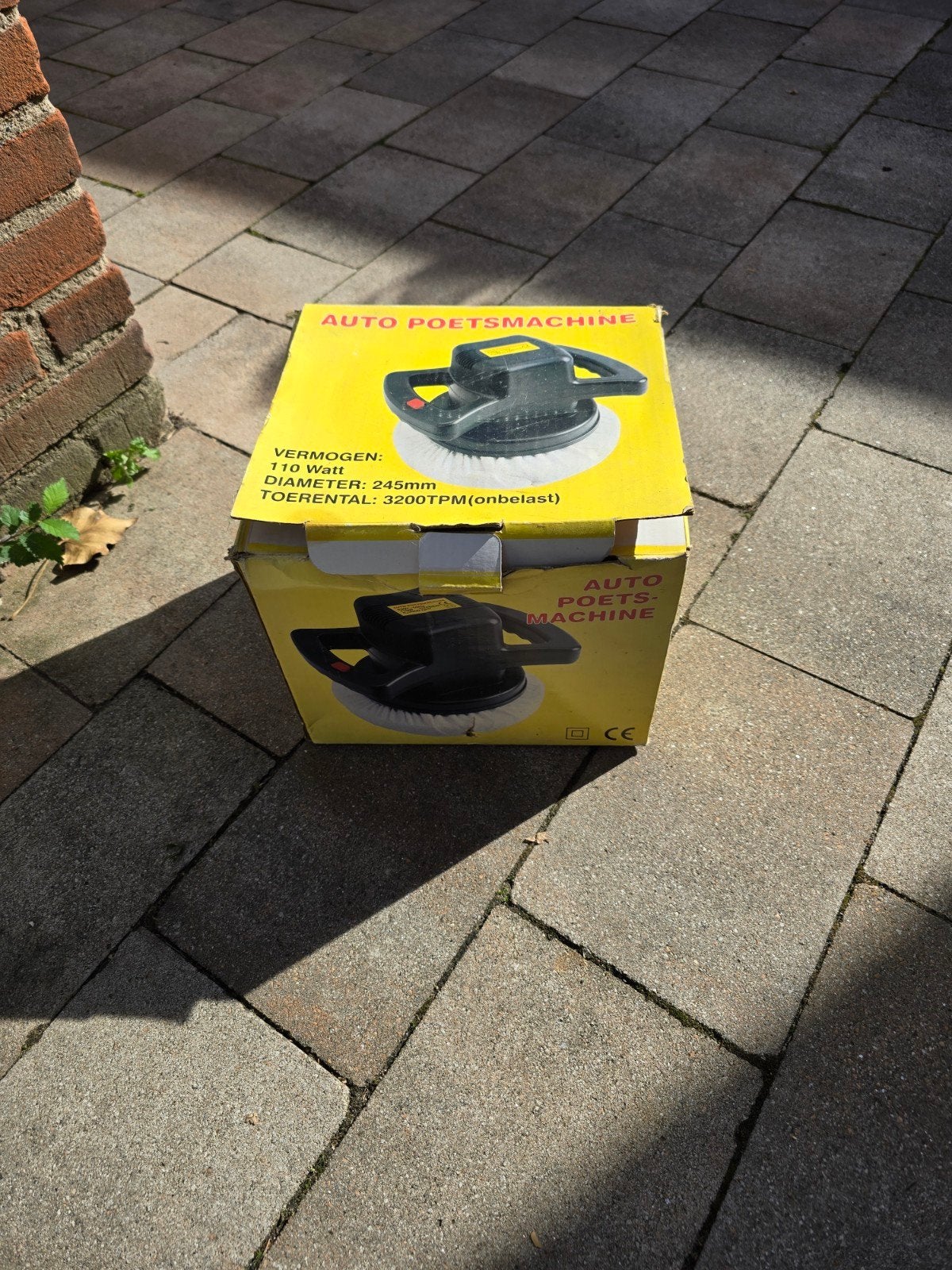 Auto Poetsmachine - in doos, Ophalen of Verzenden, Zo goed als nieuw
