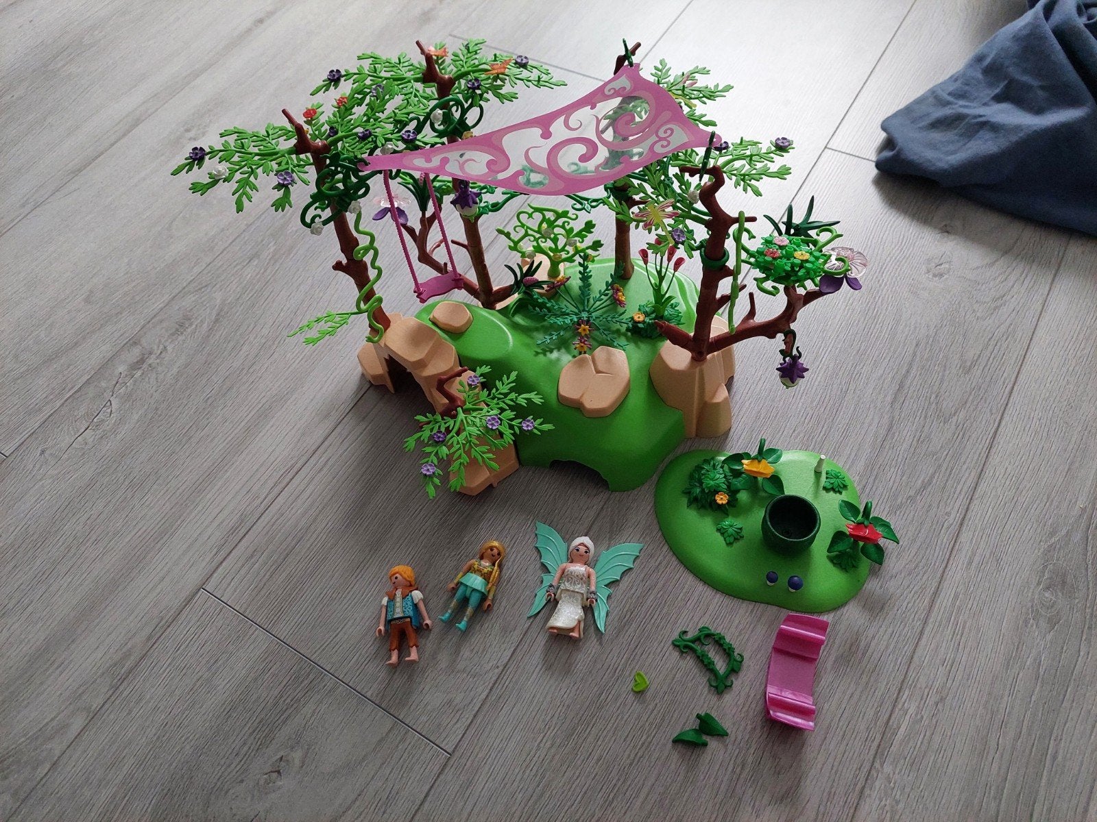 Playmobil Fairies Magische Feeëntuin (set 9132), Complete set, Fantasy, Ophalen of Verzenden, Zo goed als nieuw