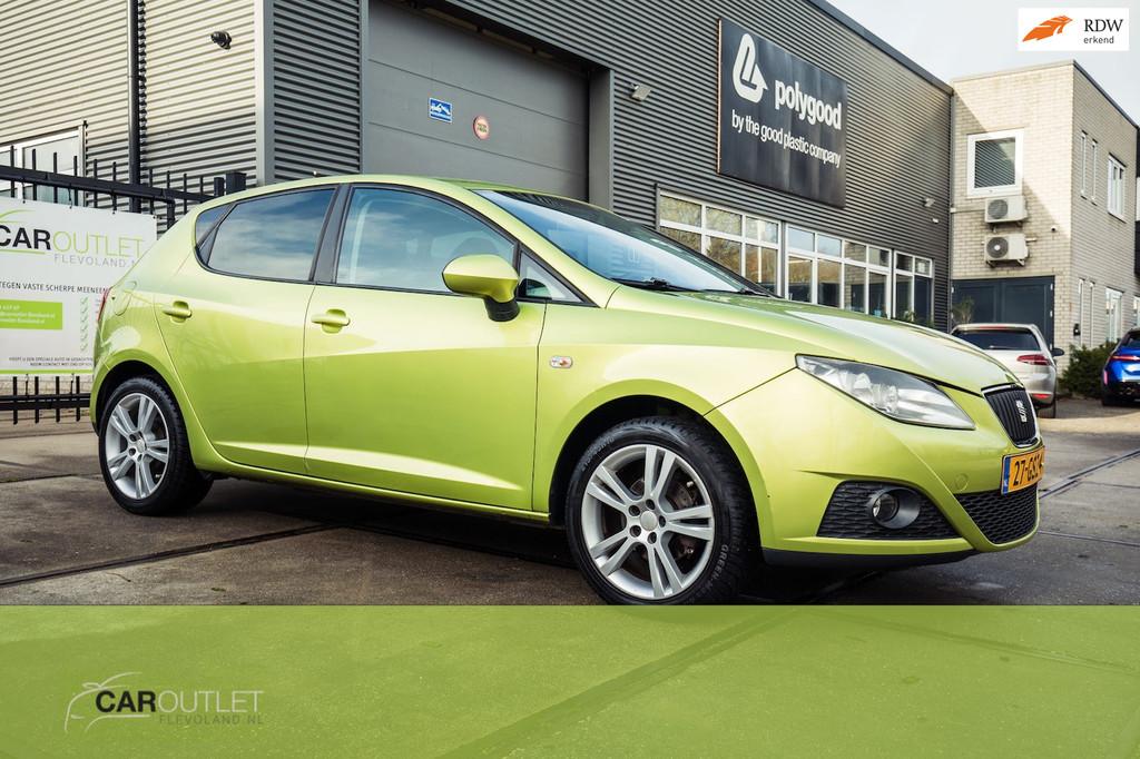SEAT Ibiza 1.4 Sport-up NIEUWEAPK bij AFLEV Nette Ibiza Spor, Voorwielaandrijving, Startonderbreker, 86 pk, 4 cilinders