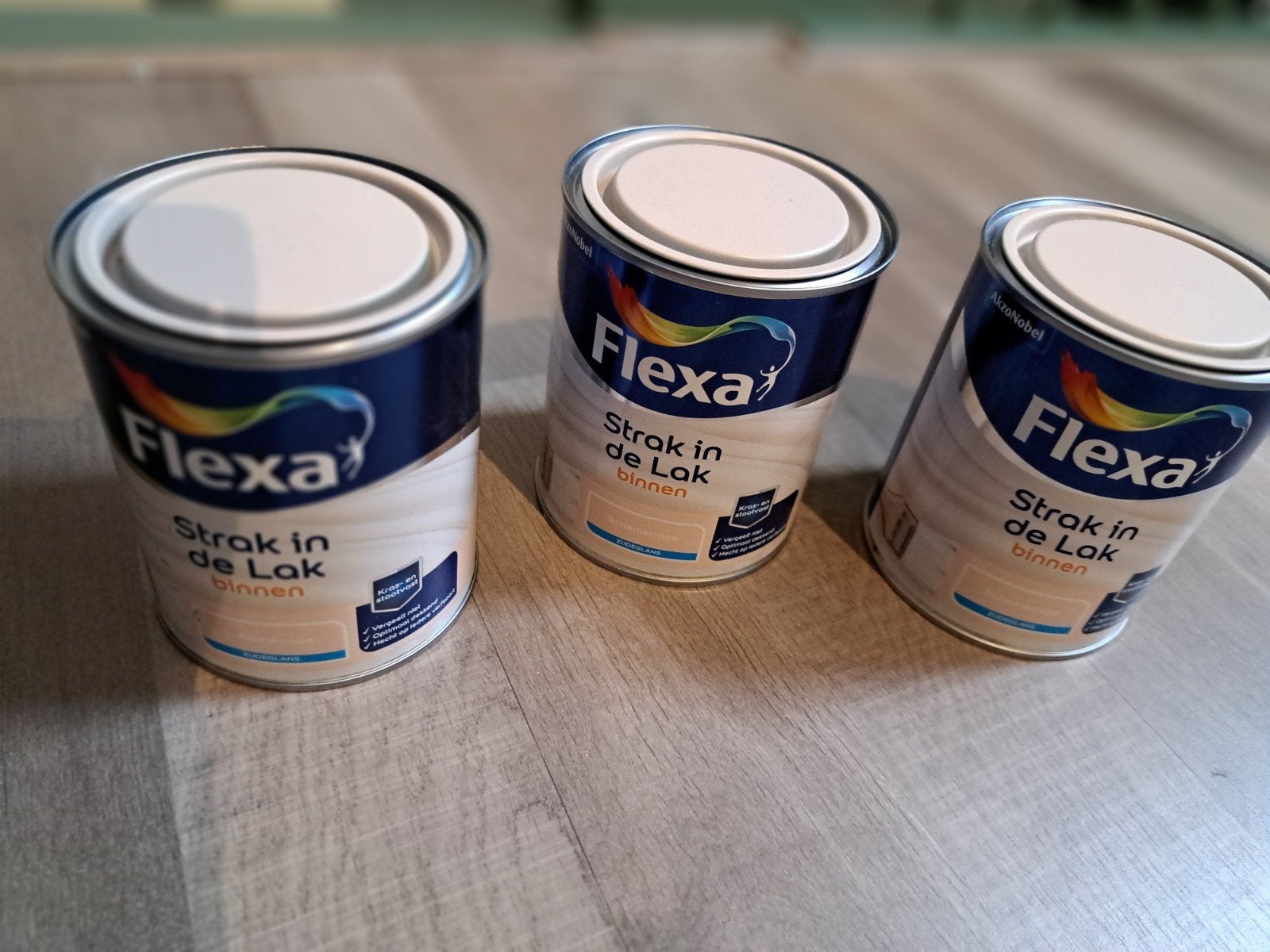 Flexa Strak in de Lak Binnen - Schemer Roze 0,75L, Doe-het-zelf en Verbouw, Verf, Beits en Lak, Nieuw, Minder dan 5 liter, Roze