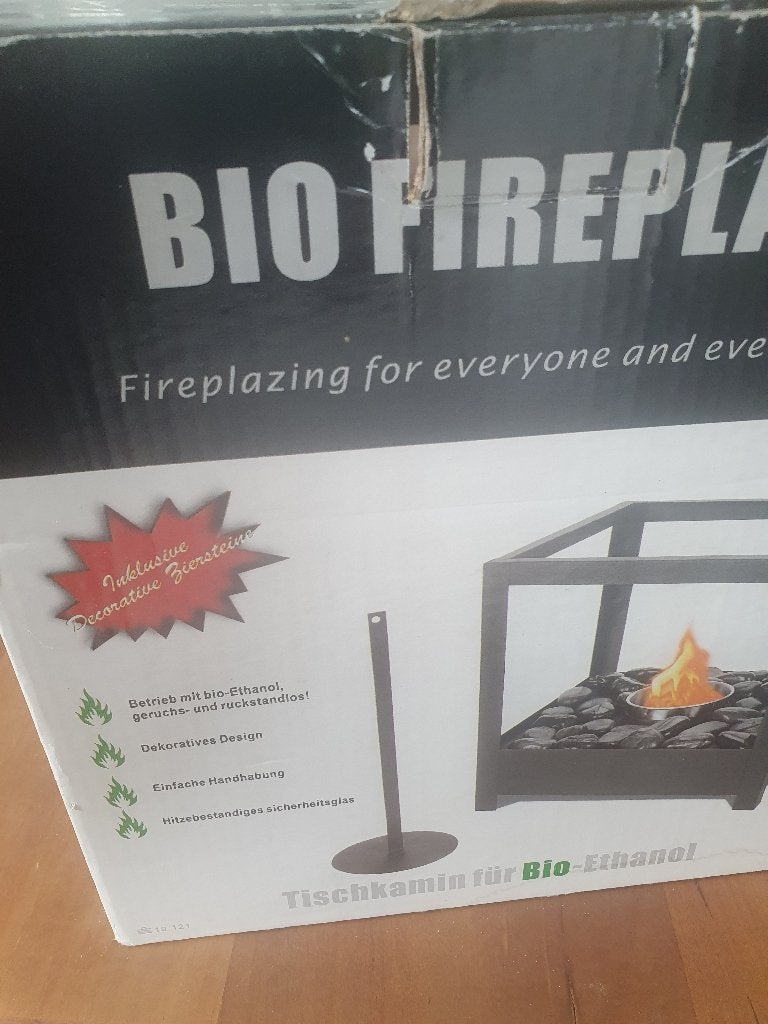 Tafel bio fire nieuw, Ophalen, Nieuw, Vrijstaande haard, Overige soorten