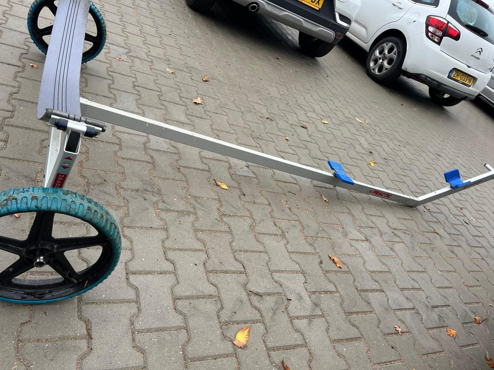 Strand trolley laser-karretje, Ophalen, Minder dan 15 m², Zo goed als nieuw, 3 tot 6 meter