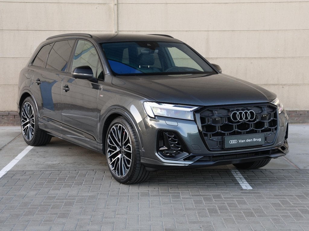 Audi Q7 55 TFSI e quattro Pro Line S | Elektr. voorstoelen |, Auto's, Audi, Automaat, Gebruikt, 26 kWh, Plug-in hybride