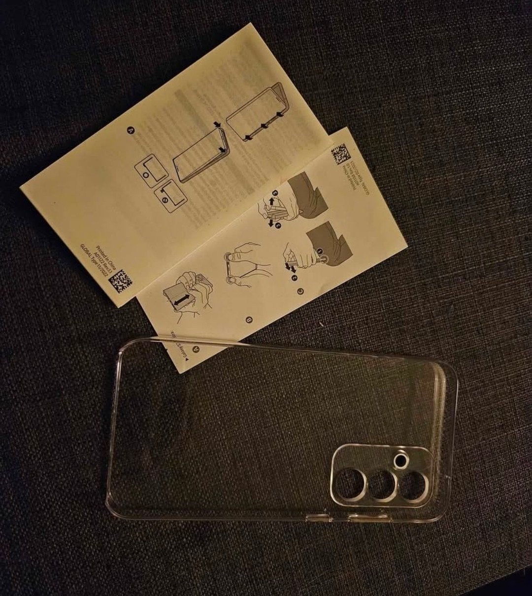 Original Samsung Clear Case - Transparant S23FE, Ophalen, Nieuw, Overige modellen
