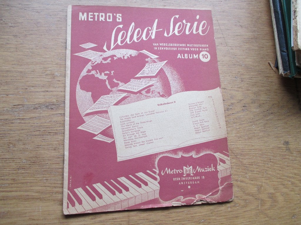 Metro's Select Serie Album 10 - Pianomuziek, Gebruikt, Klassiek, Ophalen of Verzenden, Thema