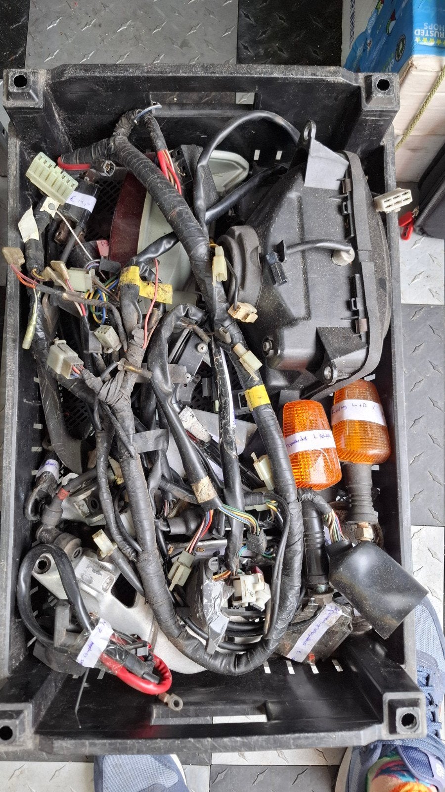 Yamaha diversión 600 onderdelen., Motoren, Ophalen