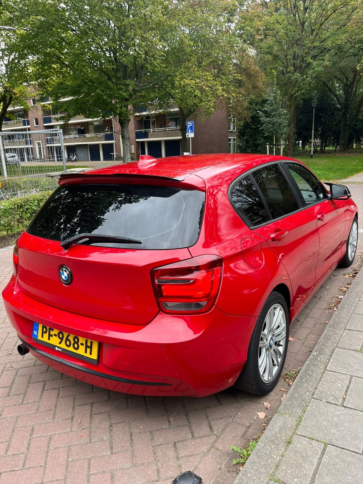 BMW 1-Serie 118I M Sport  5DR 2011 Rood Stage 1, 1-Serie, Achterwielaandrijving, 4 cilinders, 1200 kg