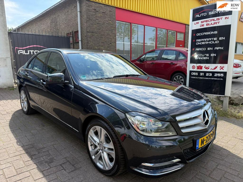 Mercedes-Benz C-klasse 180 Business Class Avantgarde WEINIG, Euro 5, 1370 kg, Zwart, Handgeschakeld