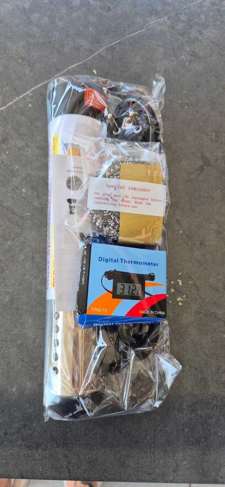 Nieuwe Delluase Dompelaar 2000W met digitale thermometer, Ophalen of Verzenden, Nieuw