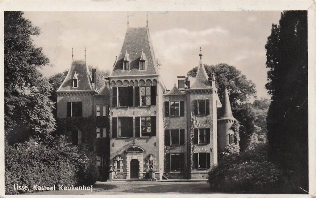 703-486-025 Lisse Kasteel Keukenhof, Verzenden, Voor 1920, Zuid-Holland