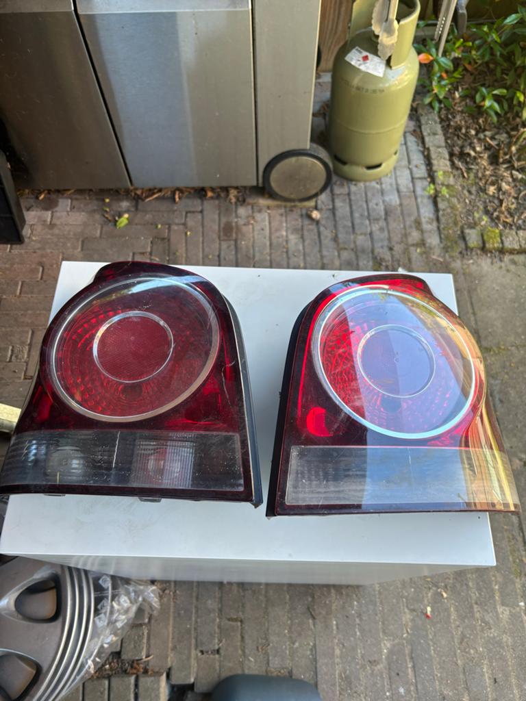 Achterlichten voor Volkswagen Polo 9N3 (set van 2), Ophalen, Gebruikt, Volkswagen