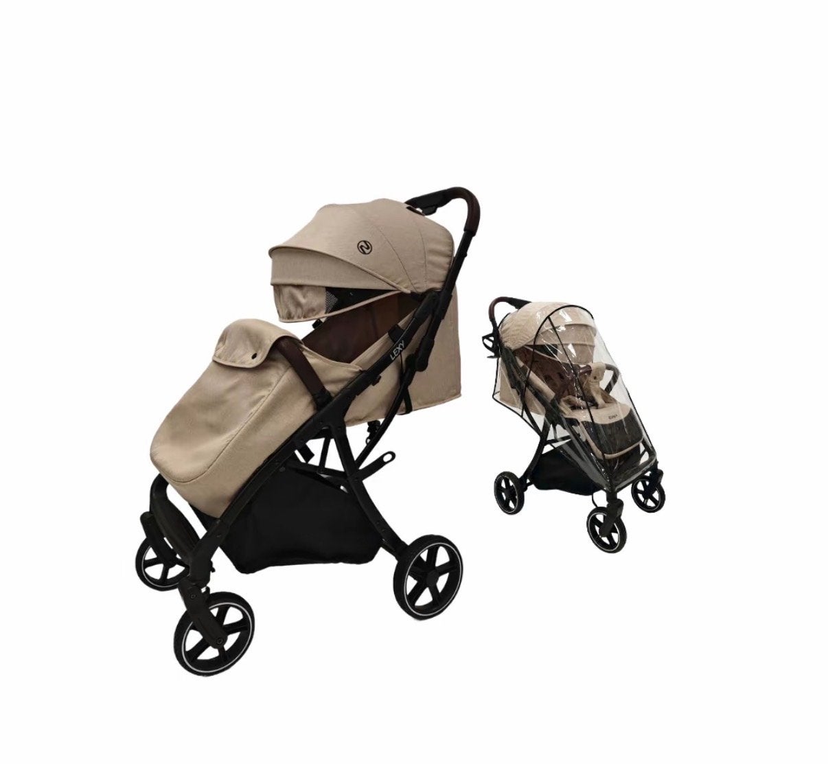Nieuwe Lexy Kinderwagen - Beige, Kinderen en Baby's, Ophalen, Nieuw, Kinderwagen, Overige merken