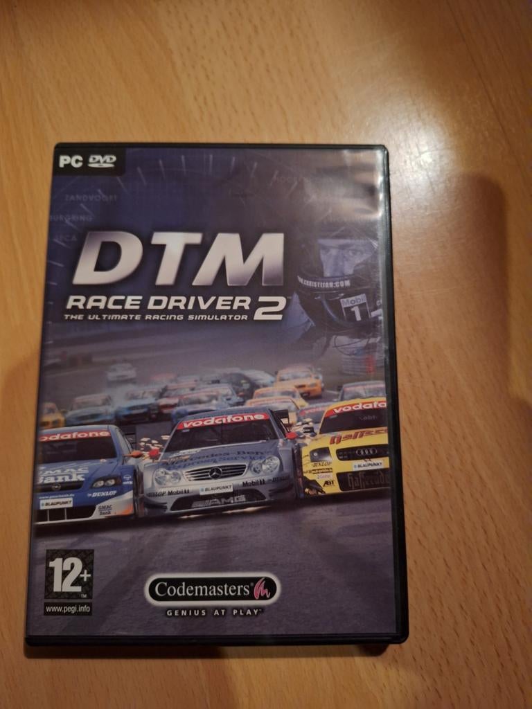 DTM Race Driver 2 PC DVD - De Ultieme Racesimulator, Spelcomputers en Games, Games | Pc, Online, Gebruikt, 1 speler, Racen en Vliegen