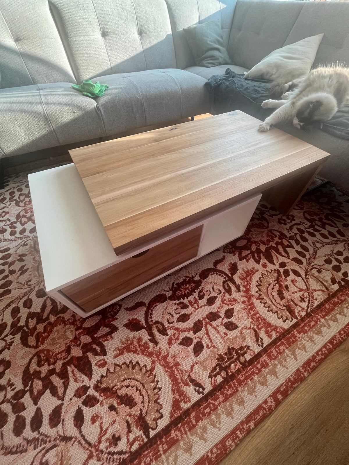 Xooon Otta salontafel, Ophalen, Gebruikt, 100 tot 150 cm, 50 tot 100 cm