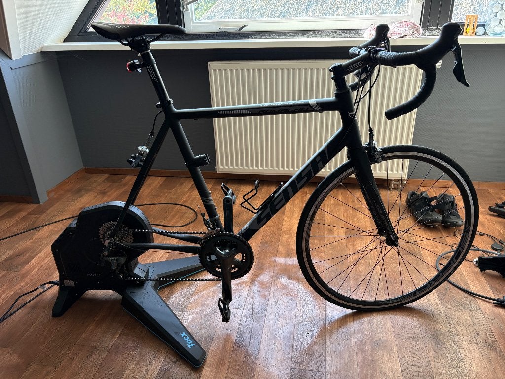 Sensa Romagna racefiets met Tacx trainer, Sport en Fitness, Wielrennen, Ophalen, Zo goed als nieuw, Overige typen