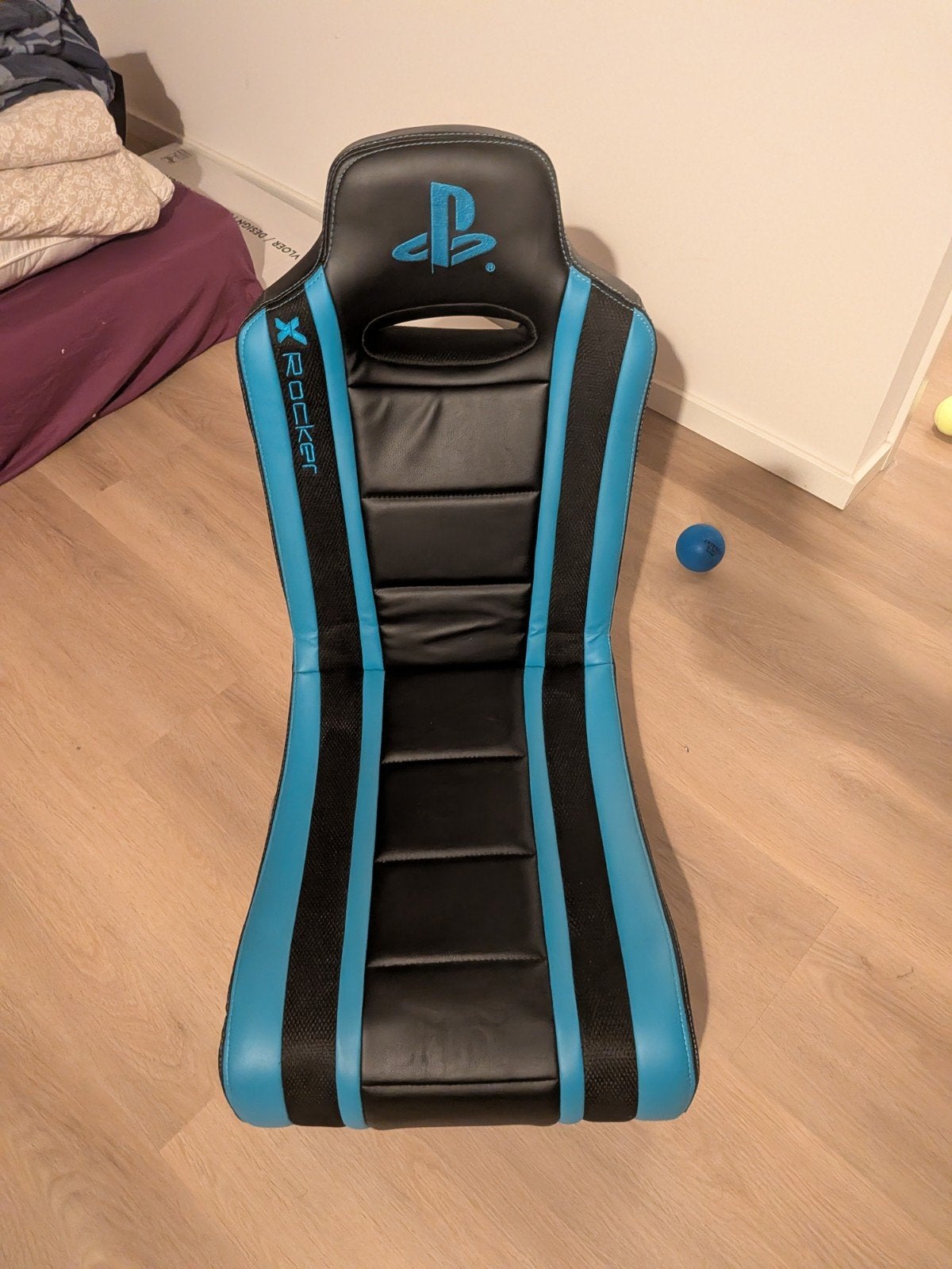 Officiële PlayStation X Rocker Gaming Stoel - Z.G.A.N., Inklapbaar, Racestoel, Zo goed als nieuw, Overige merken