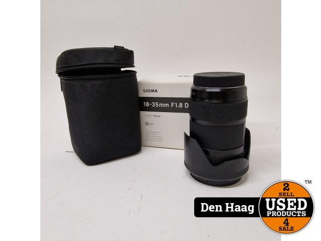 SIGMA 18-35mm/1.8 DC HSM ART Canon | Nette staat, Sigma, Zo goed als nieuw, https://www.sigma-global.com/en/contact/, 2-4-16 Kurigi, Asao-ku, Kawasaki-shi, Kanagawa 215-8530, Japan