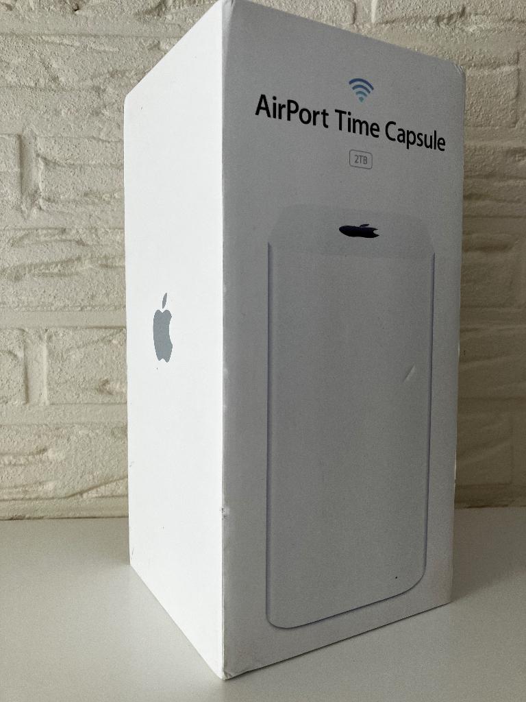 doos Apple Airport time capsule (leeg), Computers en Software, Harde schijven, Server, SSD, Ophalen of Verzenden, Zo goed als nieuw