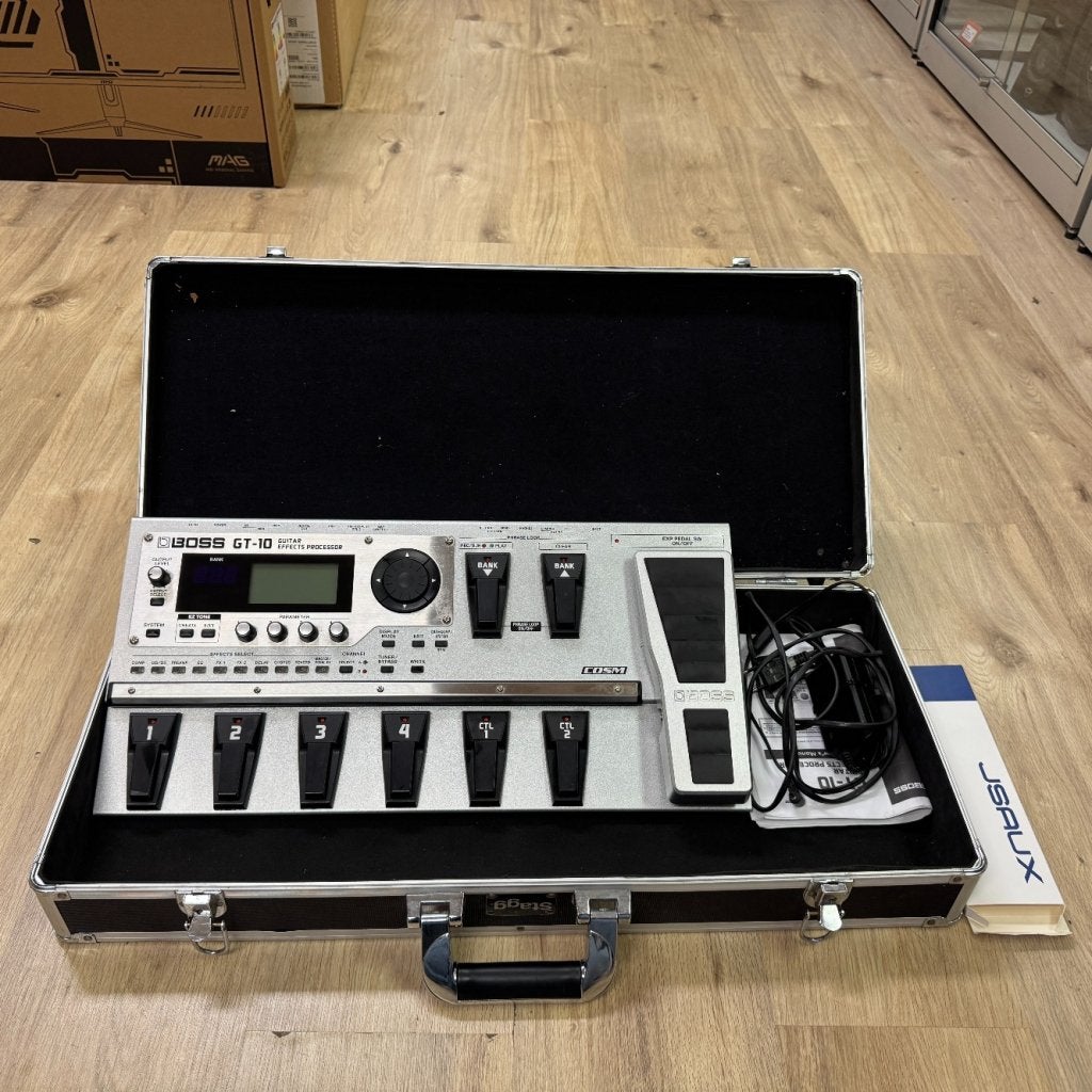 Boss GT-10 Guitar effecten processor | In koffer, Muziek en Instrumenten, Flex Ltd., Zo goed als nieuw, https://flex.com/contact-us