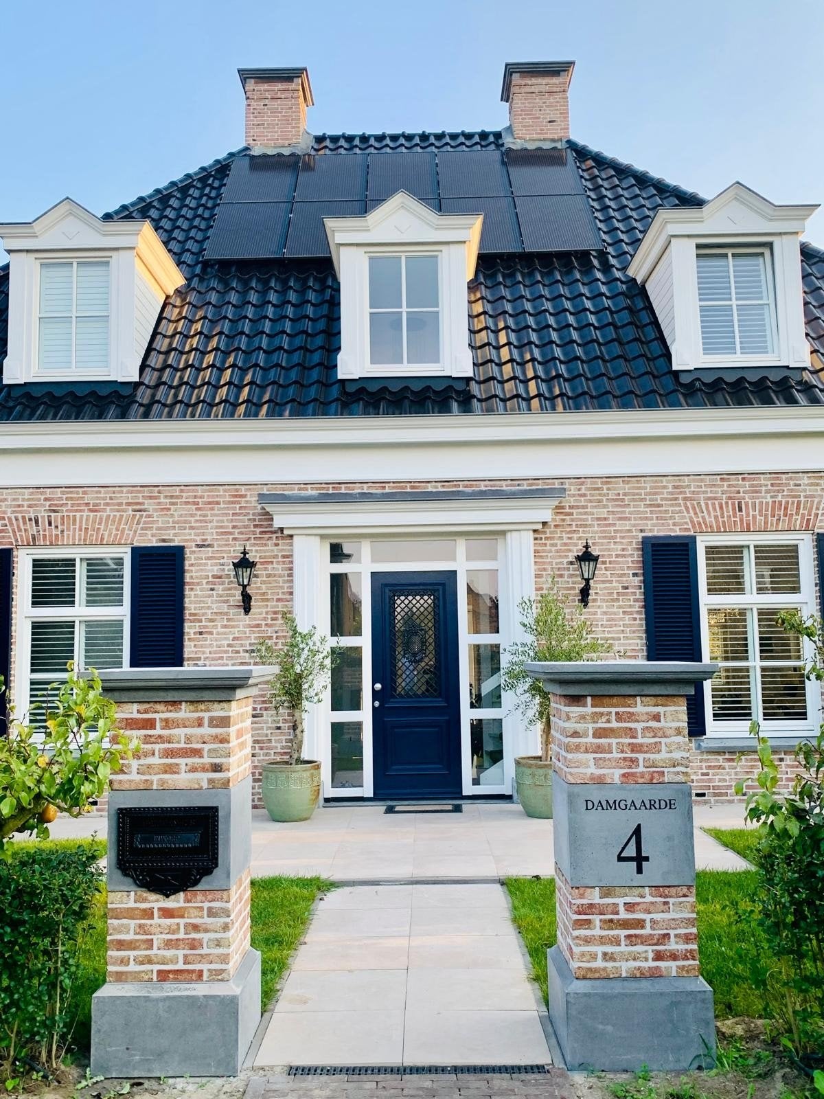 Zuilen pilaren voor poort of hekwerk, Ophalen