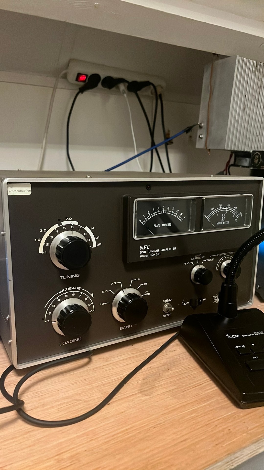 Nec model cq-301 hf Linear amplifier, Ophalen, Zo goed als nieuw