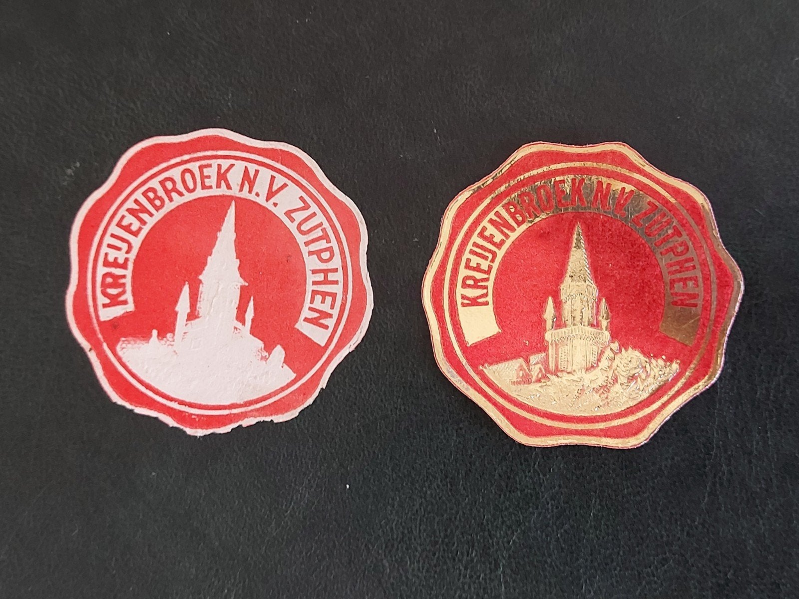 Sluitzegels Kreijenbroek N.V. Zutphen, Verzenden, Overige typen