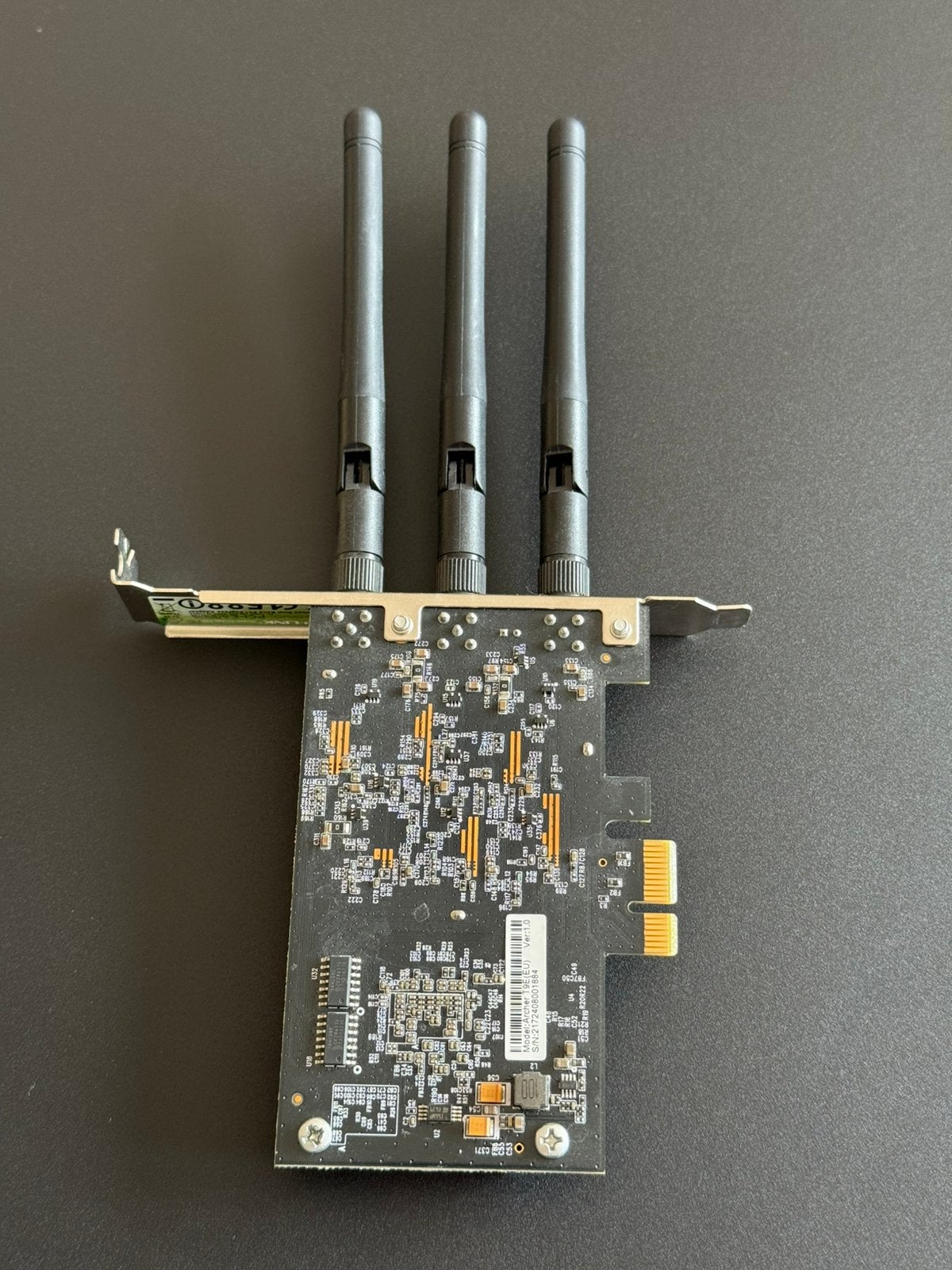 TP-Link Archer T9E AC1900 PCIe WiFi-kaart, Computers en Software, Netwerkkaarten, Ophalen of Verzenden, Gebruikt, Intern