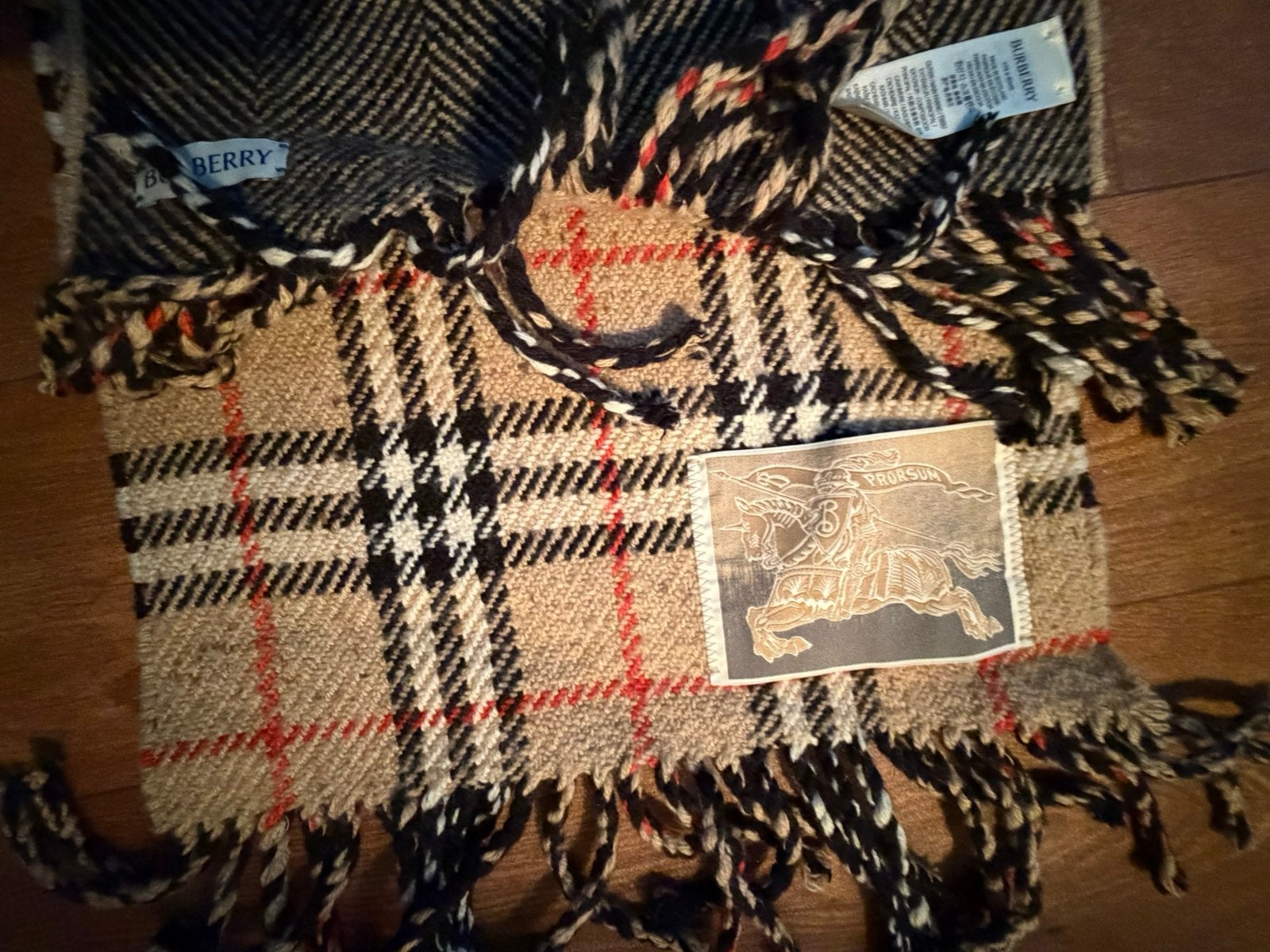 Burberry sjaal 180x30