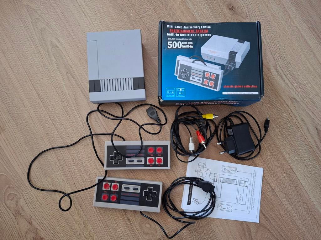 Mini Game Anniversary Edition Retro Console 500 Games, Spelcomputers en Games, Ophalen of Verzenden, Overige merken, Zo goed als nieuw