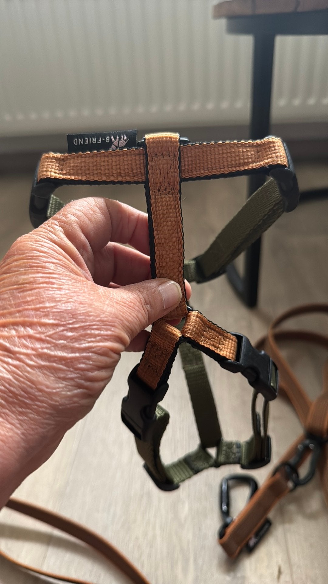 B friend tuigje xs en leiband, Ophalen, Nieuw, Hondenriem