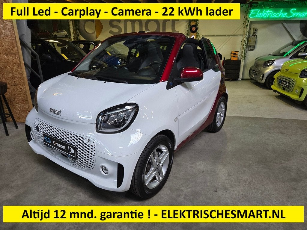 Smart Fortwo cabrio EQ Comfort - Carplay - snellader - camer
