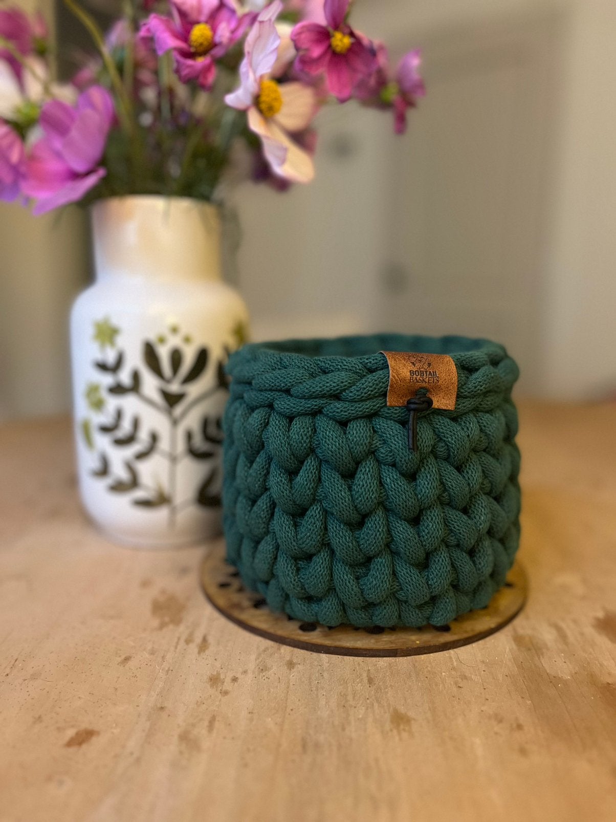 Plantenpot | herfst | handgemaakt, Groen, Nieuw, Ophalen of Verzenden, Scandinavisch