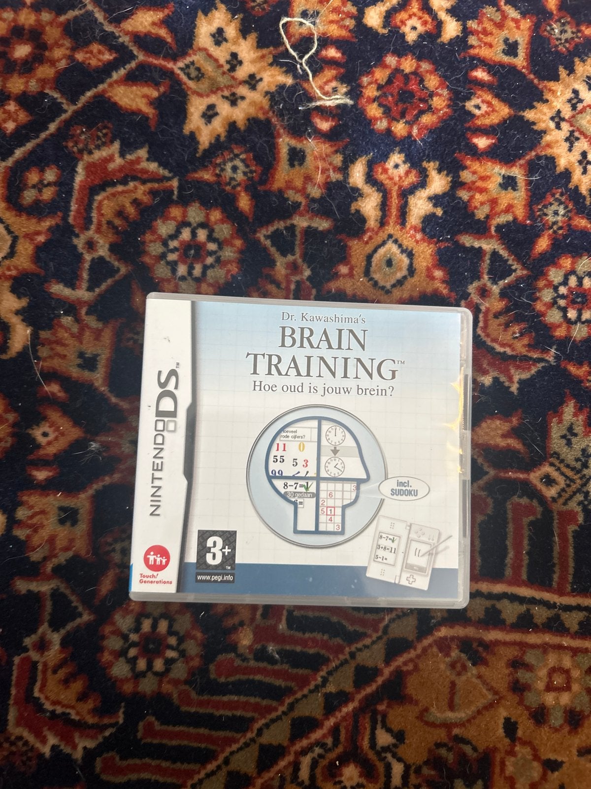 Dr. Kawashima's Brain Training Nintendo DS, Spelcomputers en Games, Puzzel en Educatief, 1 speler, Ophalen of Verzenden, Zo goed als nieuw
