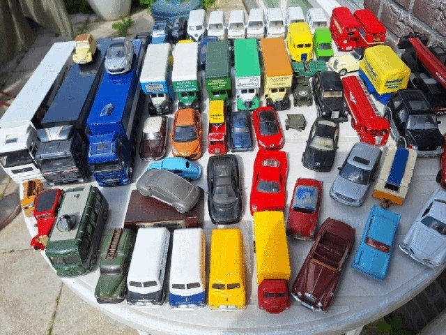 Diverse miniaturen 1:45 en 1:50 modellen, Ophalen, Gebruikt, Overige typen