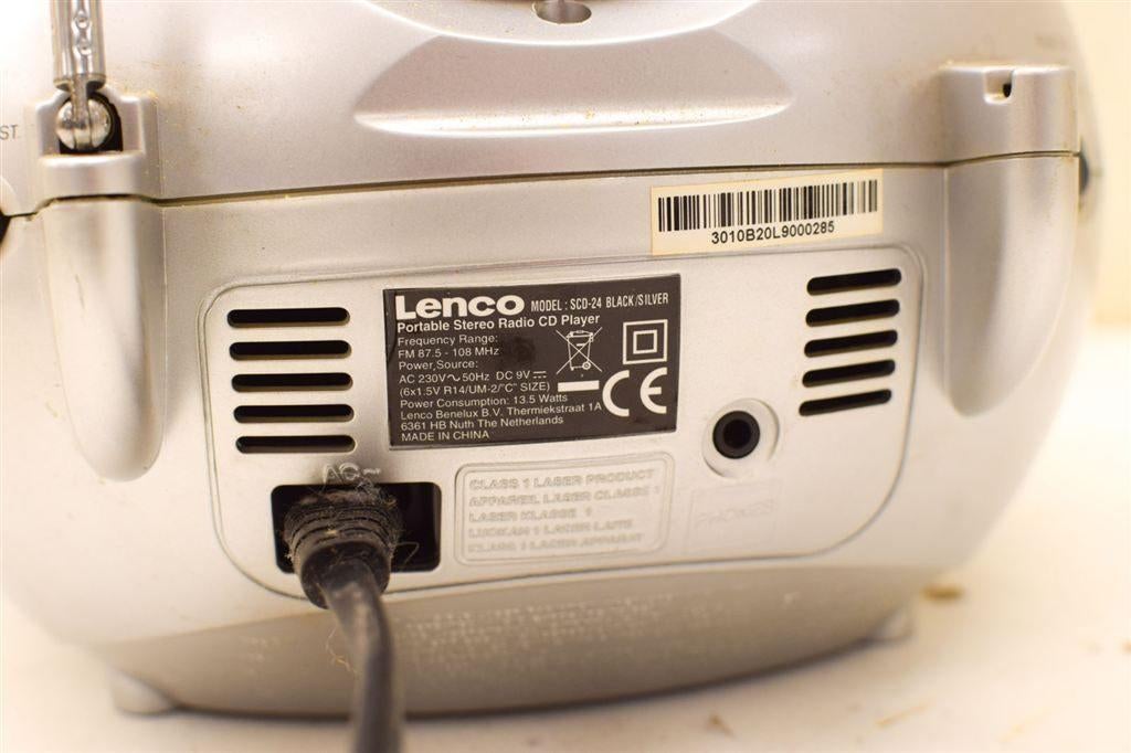 Lenco Portable stereo radio cd player 51146, Ophalen of Verzenden, Gebruikt, Overige merken