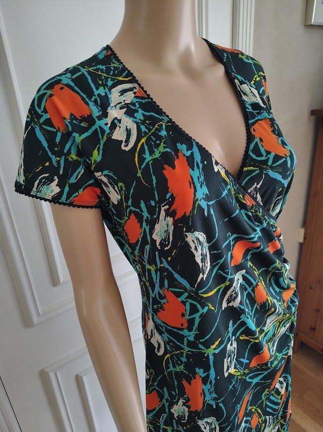 jurk van king louis, Kleding | Dames, Jurken, Maat 38/40 (M), Verzenden, Zwart, Zo goed als nieuw