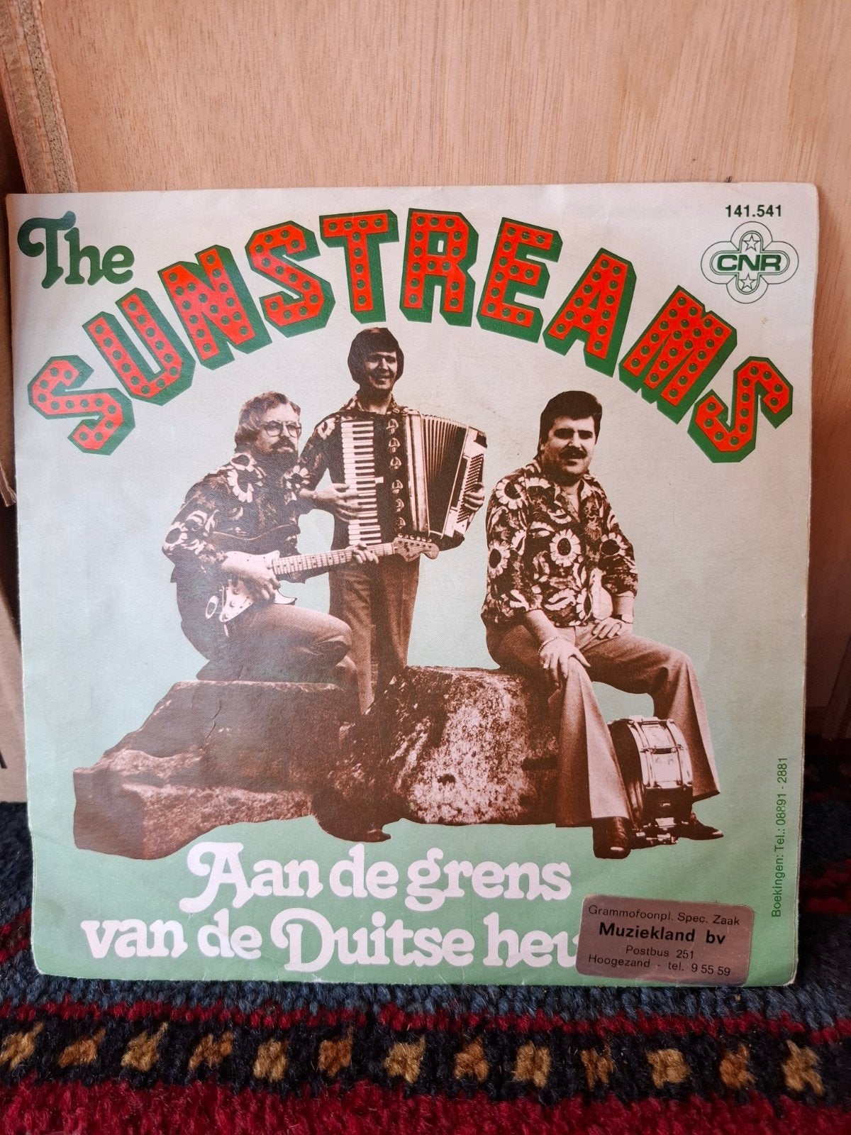 The Sunstreams - Aan de grens van de Duitse hei (Single), Ophalen of Verzenden, Gebruikt, Volksmuziek, Single