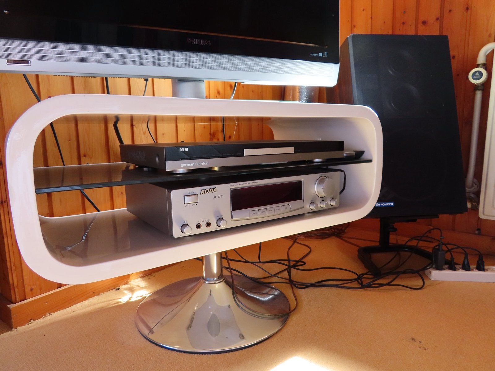 Tv meubel (zonder apparatuur!), Ophalen, Zo goed als nieuw, 25 tot 50 cm, Minder dan 100 cm