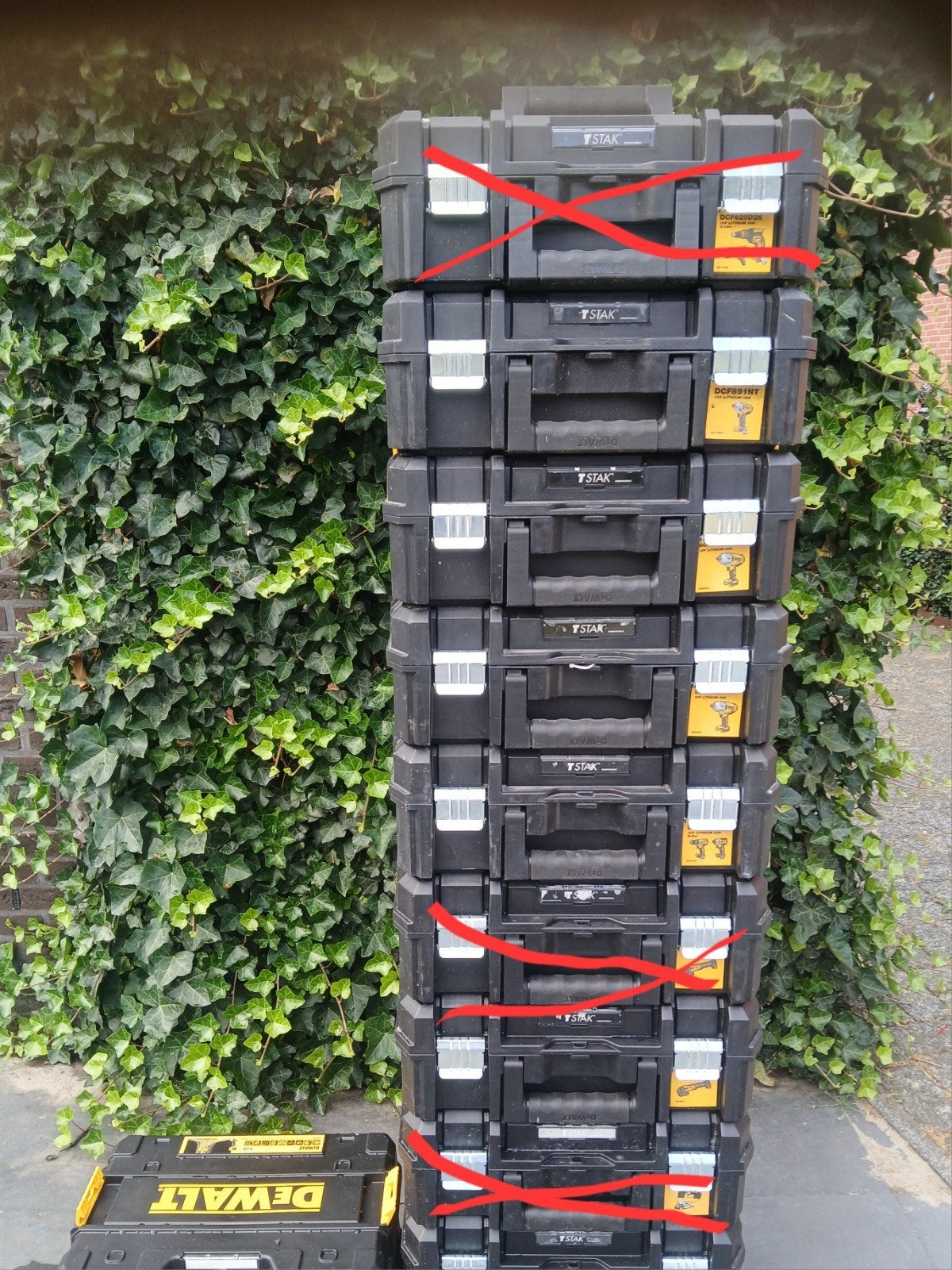 Nieuwe DeWalt TSTAK koffers €15 - Diversen beschikbaar, Ophalen of Verzenden, Nieuw