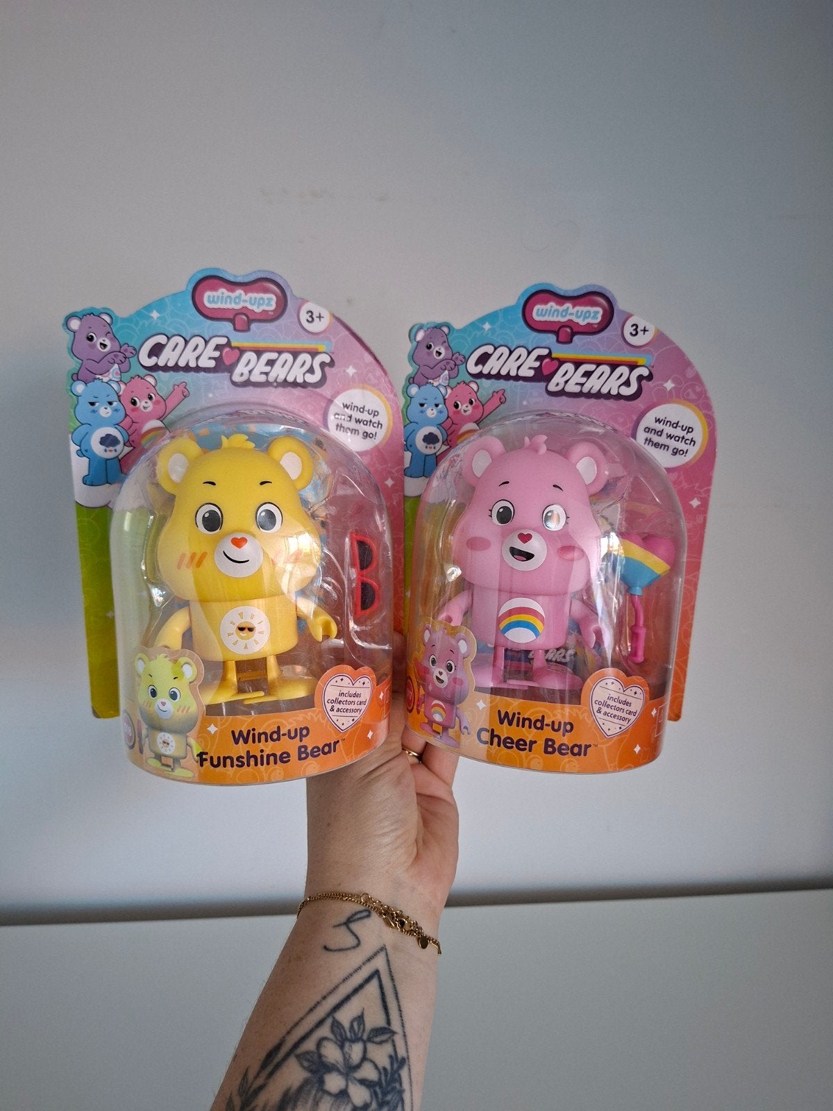 Care Bears Wind-upz figuren 2x, Ophalen of Verzenden, Nieuw